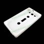 White 3D Cassette Tape Silicone Case Cover Skin for Samsung Galaxy S3 i9300