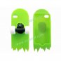 Green 3D Skateboard Cartoon Silicone Stand Case Cover Skin for iPhone 4 4G 4S