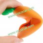 Silicone Key Case Holder Pouch Bag Radish Shape Orange