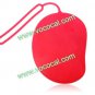 Silicone Key ID Card Wallet Case Holder Pouch Bag Carp Design Mango Shape Red