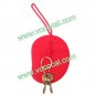 Silicone Key ID Card Wallet Case Holder Pouch Bag Carp Design Mango Shape Red