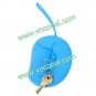 Silicone Key ID Card Wallet Case Holder Pouch Bag Carp Design Mango Shape Blue