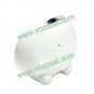 Digital Beauty Mirror Alarm Clock Time LED Display White