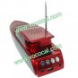 Mini Portable Yacht Speaker Support SD/TF Card USB Disk FM Radio Red