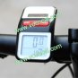LCD Solar Bicycle Odometer Cycle Computer Bike Speedometer Pedometer
