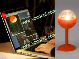 Novelty Mini Energy-saving LED Sucker Battery Operated Light Night Lamp