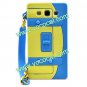 Fancy Handbag Silicone Case Cover Skin for Samsung Galaxy S3 i9300 Blue