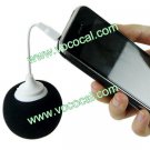 3.5mm Music Sponge Balloon Mini Ball Speaker for iPhone 4 4s iPod iPad 2 Black
