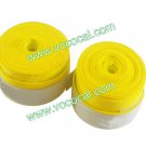A Pair Polished Tennis Badminton Racket Overgrip Grip Sweatband Yellow