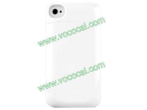 Special PC Hard Drawer Case Cover Skin for iPhone 4 4S with Card Holder