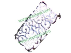 Floral Hollow Out 3D Case Cover for Samsung Galaxy S3 i9300 Silver