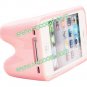 3D Bear Stand Holder Hard Case Cover Skin for iPhone 4 4S Pink