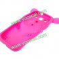 Silicone Cute Pirate Pig Case Cover Skin for Samsung Galaxy S3 i9300