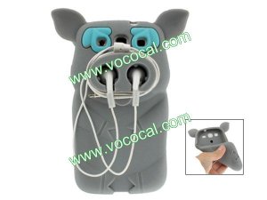Silicone Cute Pirate Pig Case Cover Skin for Samsung Galaxy S3 i9300