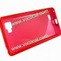 S Style TPU Case Cover Skin for LG Optimus 4X HD P880 Red