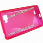S Style TPU Case Cover Skin for LG Optimus 4X HD P880 Pink