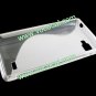 S Style TPU Case Cover Skin for LG Optimus 4X HD P880 Clear White