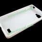 S Style TPU Case Cover Skin for LG Optimus 4X HD P880 White