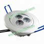 3*1W LED Ceiling Spotlights High Power Lamp Recessed lights Downlights