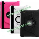 PU Leather Case Stand for Samsung Galaxy Tab P6800 P6810 360 Degree Rotating