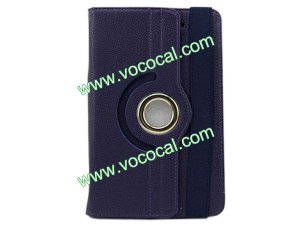 360 Degree Rotating PU Leather Case Cover Skin with Stand for Google Nexus 7