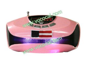 Q7 Mini Portable Memory Card Outdoor Speaker Heavy Bass with FM Radio
