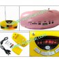 Mini Portable Memory Card Outdoor Speaker Heavy Bass with FM Radio