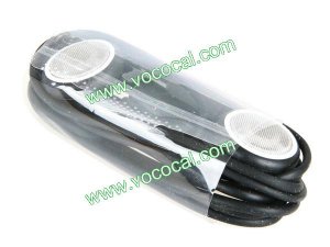 Earphone Headphones Headset with Remote Mic for iPhone 4 4S iPod iPad Black