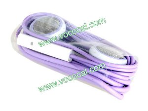 Earphone Headphones with Remote Mic for iPhone 4 4S iPod iPad Purple