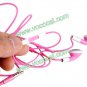 Earphone Headphones Earbuds with Remote Mic for iPhone 4 4S iPod iPad Rose