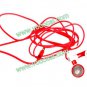 Earphone Headphones with Remote Mic for iPhone 4 4S iPod iPad Red