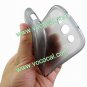 Transparent X Shape TPU Case Cover Skin for Samsung I9300 Galaxy S3