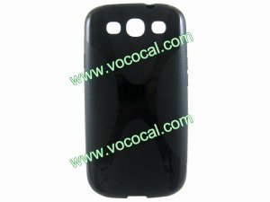 Transparent X Shape TPU Case Cover Skin for Samsung I9300 Galaxy S3