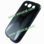 Transparent X Shape TPU Case Cover Skin for Samsung I9300 Galaxy S3