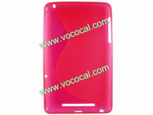 TPU Case Cover Skin for Google Nexus 7 Pink