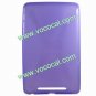 TPU Tablet Case Cover Skin for Google Nexus 7 Purple