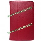 PU Leather Case Cover Stand for 7 Inch Google Nexus 7 Tablet PC Red