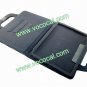 Special Stand Grid Case Cover Skin for Apple Ipad 2/3 Blue-black