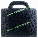 Special Stand Leopard Case Cover Skin for Apple Ipad 2/3 Blue-black