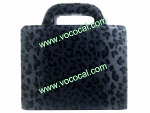 Special Stand Leopard Case Cover Skin for Apple Ipad 2/3 Blue-black