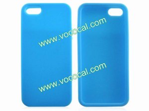 Silicone Protective Case Cover Skin for Apple IPHONE 5 Azure
