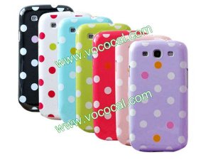 Wave Point Dots Hard Protective Case Cover Skin for Samsung i9300 Galaxy S3