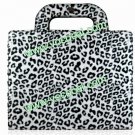 Smart PU Leather Magnetism Case Cover Skin for Apple IPAD 2/3 Leopard Grain
