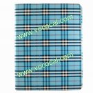 Light Blue PU Leather Case Cover Skin for Apple iPad 2 3 with Dormancy Function