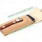 Slim PU Leather Pouch Flip Case Cover Hook Sleeve Bag for iPhone 4 4G 4S Khaki