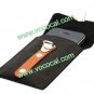 Slim PU Leather Pouch Flip Case Cover Hook Sleeve Bag for iPhone 4 4G 4S Black