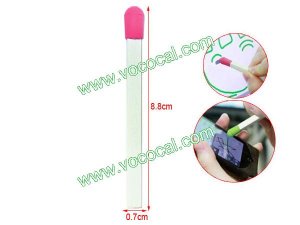 Homade Universal Match Capacitive Touch Pen Stylus for iPhone 4 4S iPad 2 Pink