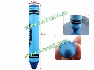 Homade Universal Crayon Capacitive Touch Pen Stylus for iPhone 4 4S iPad 2 Blue