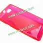 S Style Soft TPU Case Cover Skin for Sony Xperia miro ST23i Rose