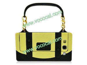 Cute Handbag Silicone Case Cover Skin for Samsung Galaxy S3 i9300 Black